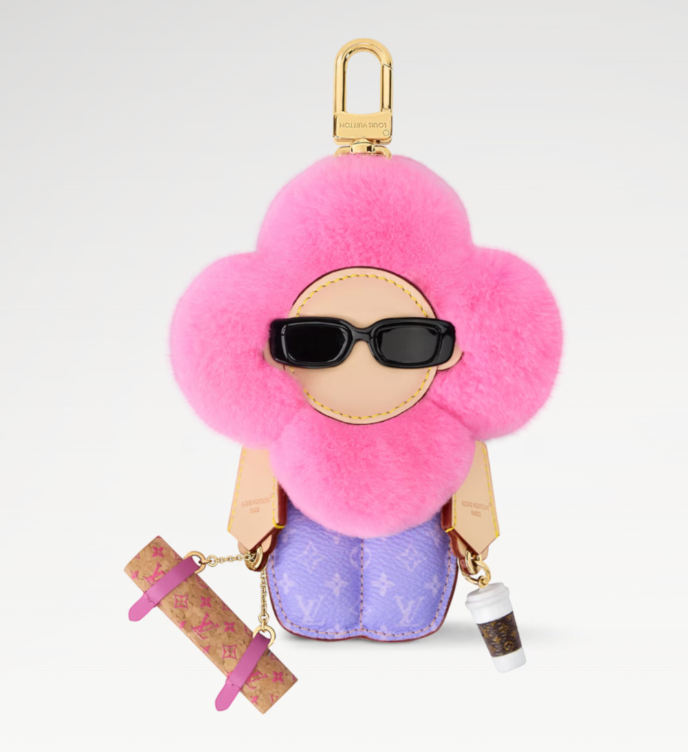 7127 - Louis Vuitton Vivienne Fashionista Yoga Bag Charm - New